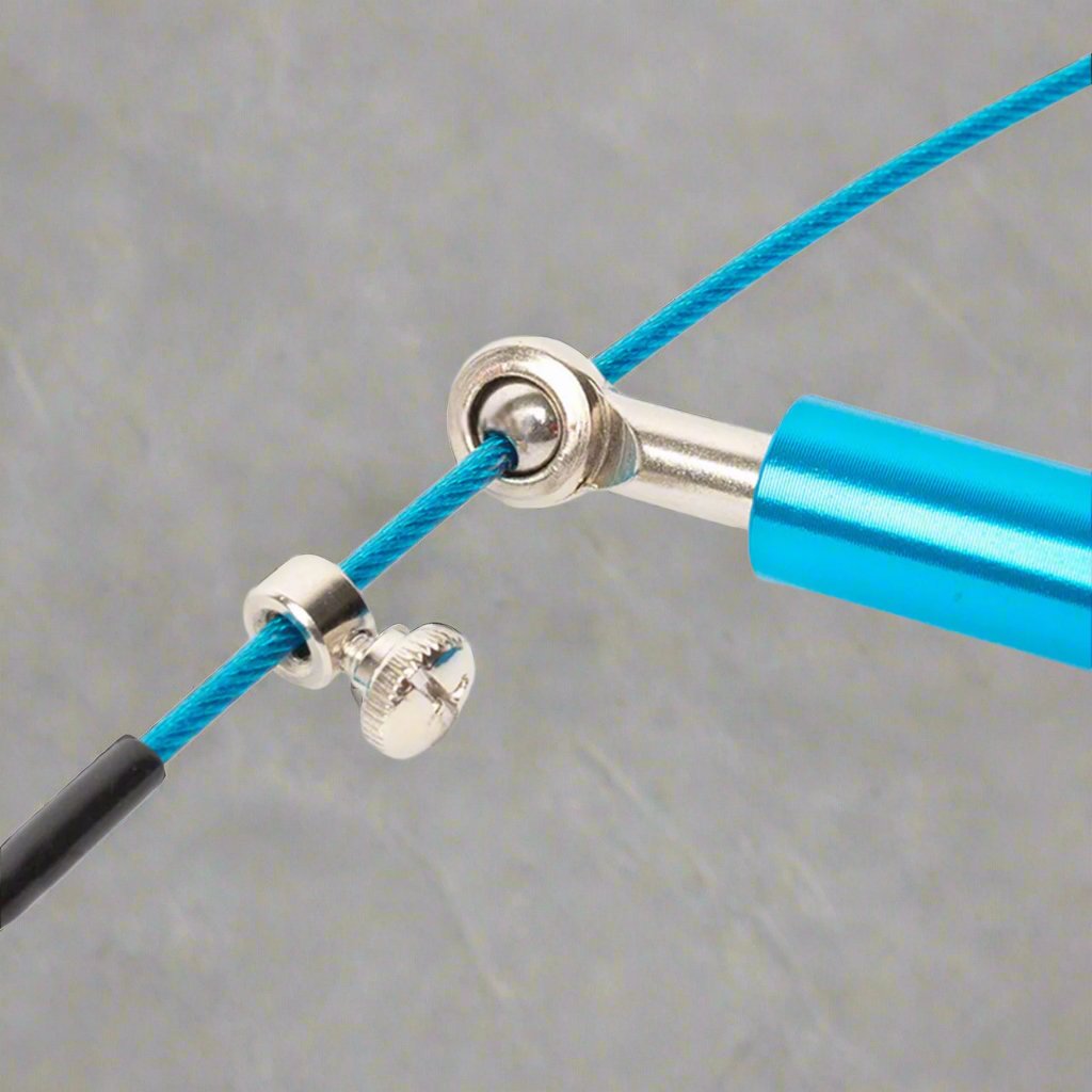 Corde à Sauter - JumpRopeCrossfit™ - Bleu - Le Roi du Fitness